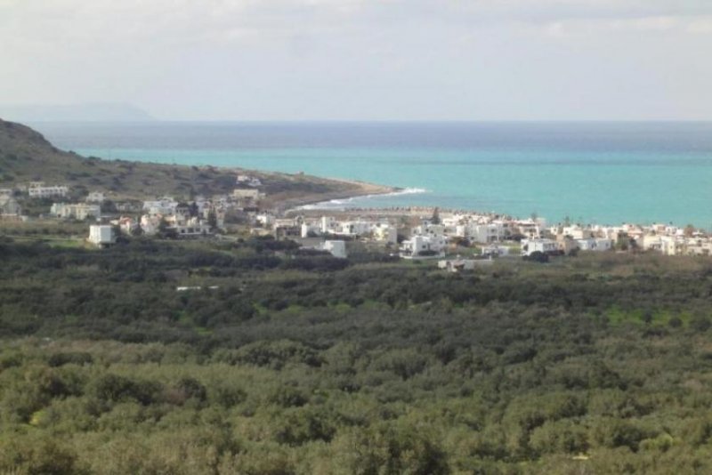 Milatos Grundstück direkt am Meer, 591 m², in Milatos Beach, Kreta Grundstück kaufen